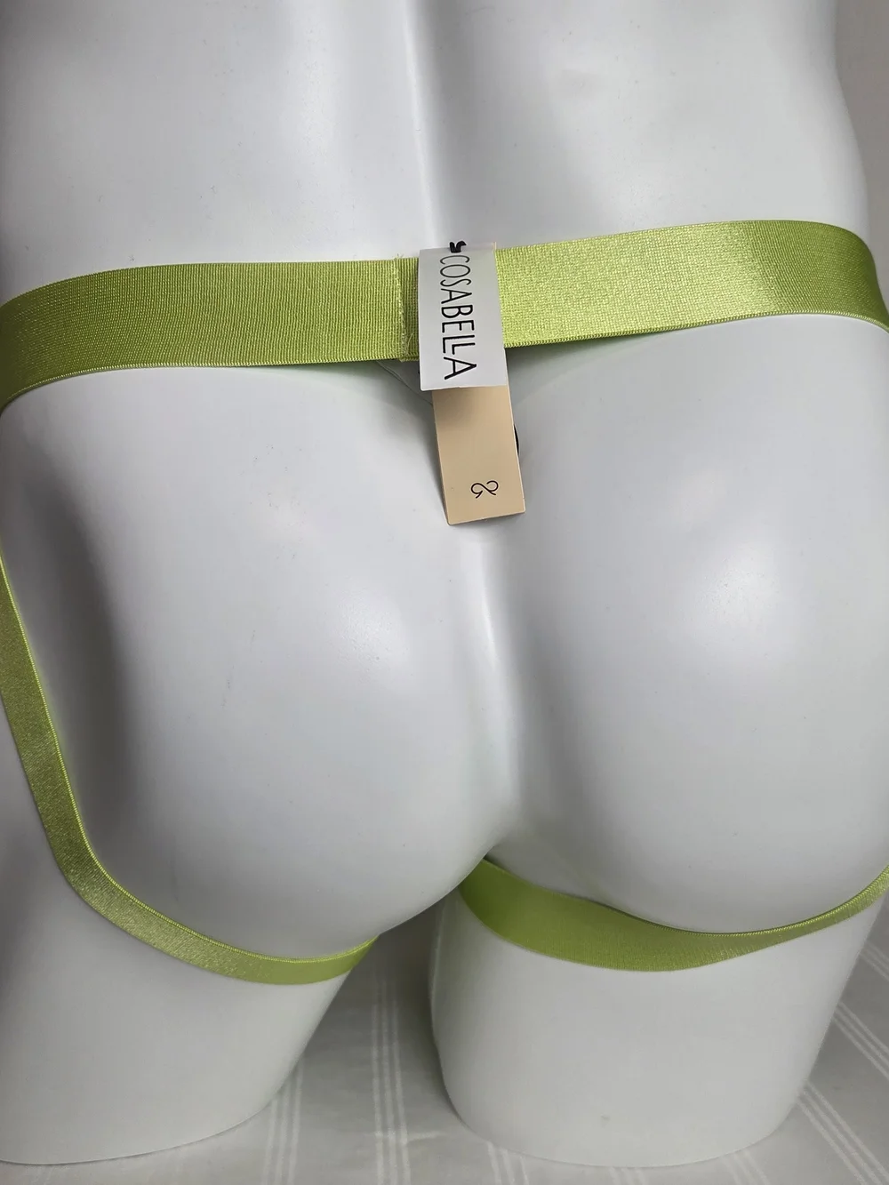 Cosabella Neon Yellow Lace Brief